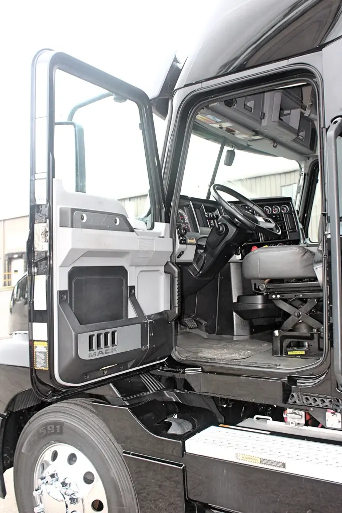 2023 Mack Anthem – driver cab entry with door open