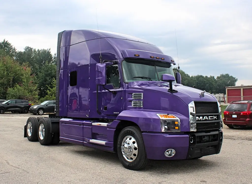 2023 Mack Anthem semi truck for sale - front three-quarter exterior view