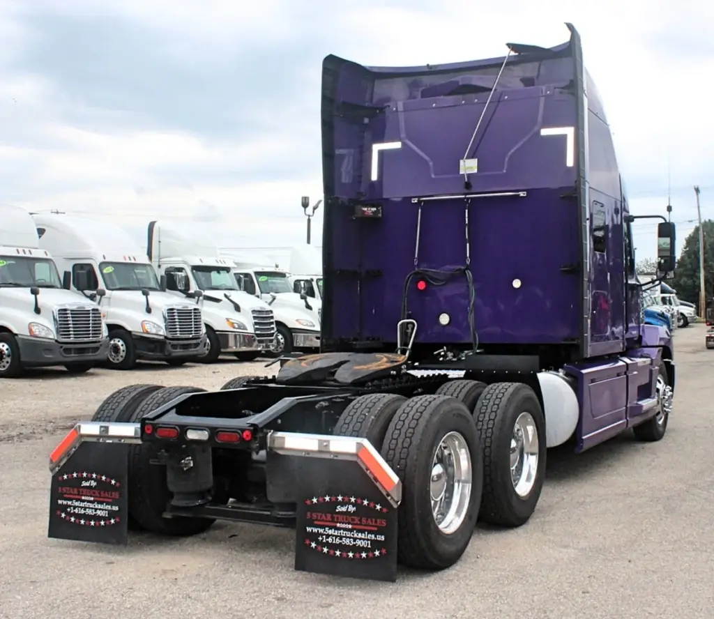 2023 Mack Anthem - rear three-quarter chassis and sleeper view