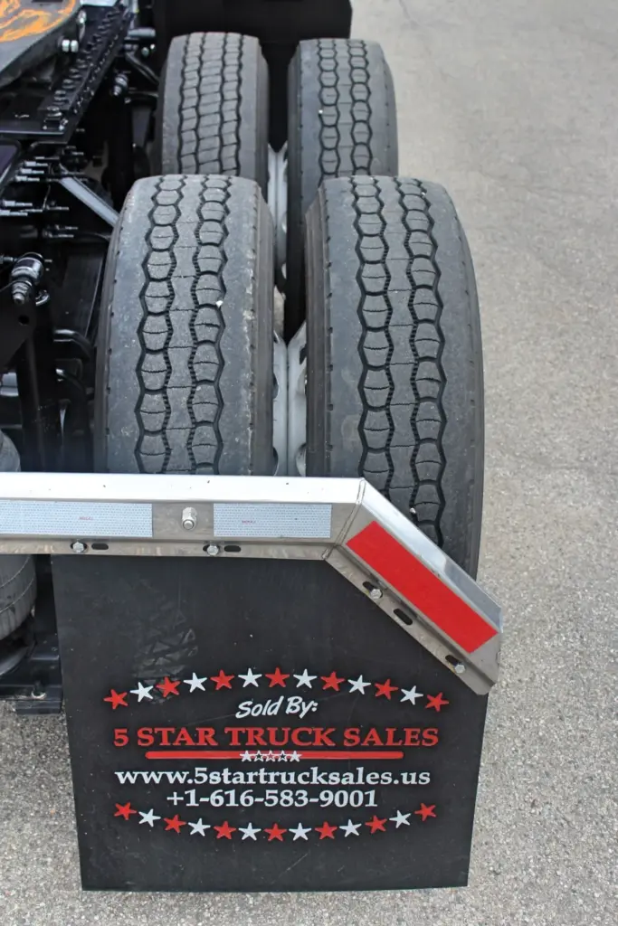 2023 Mack Anthem - dual drive tires close-up