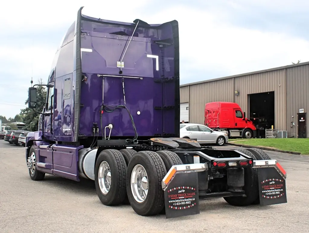 2023 Mack Anthem - rear three-quarter sleeper and chassis view