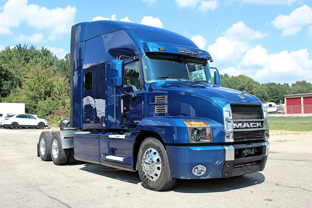 2023 Mack Anthem semi truck for sale - front three-quarter exterior view