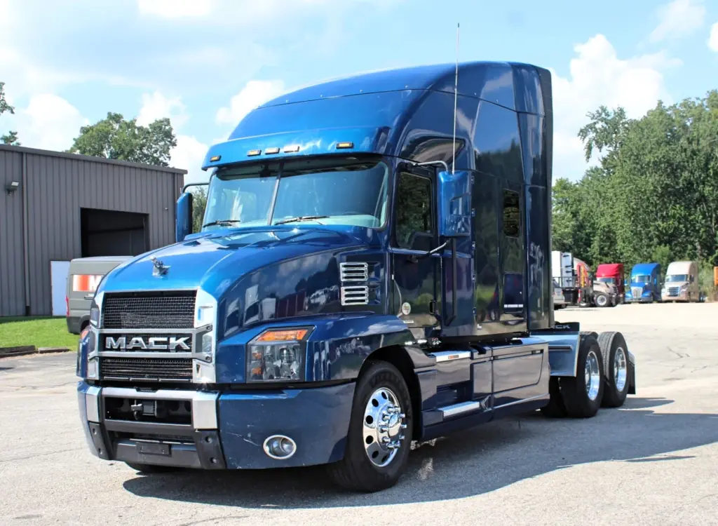 2023 Mack Anthem semi truck - front side exterior view