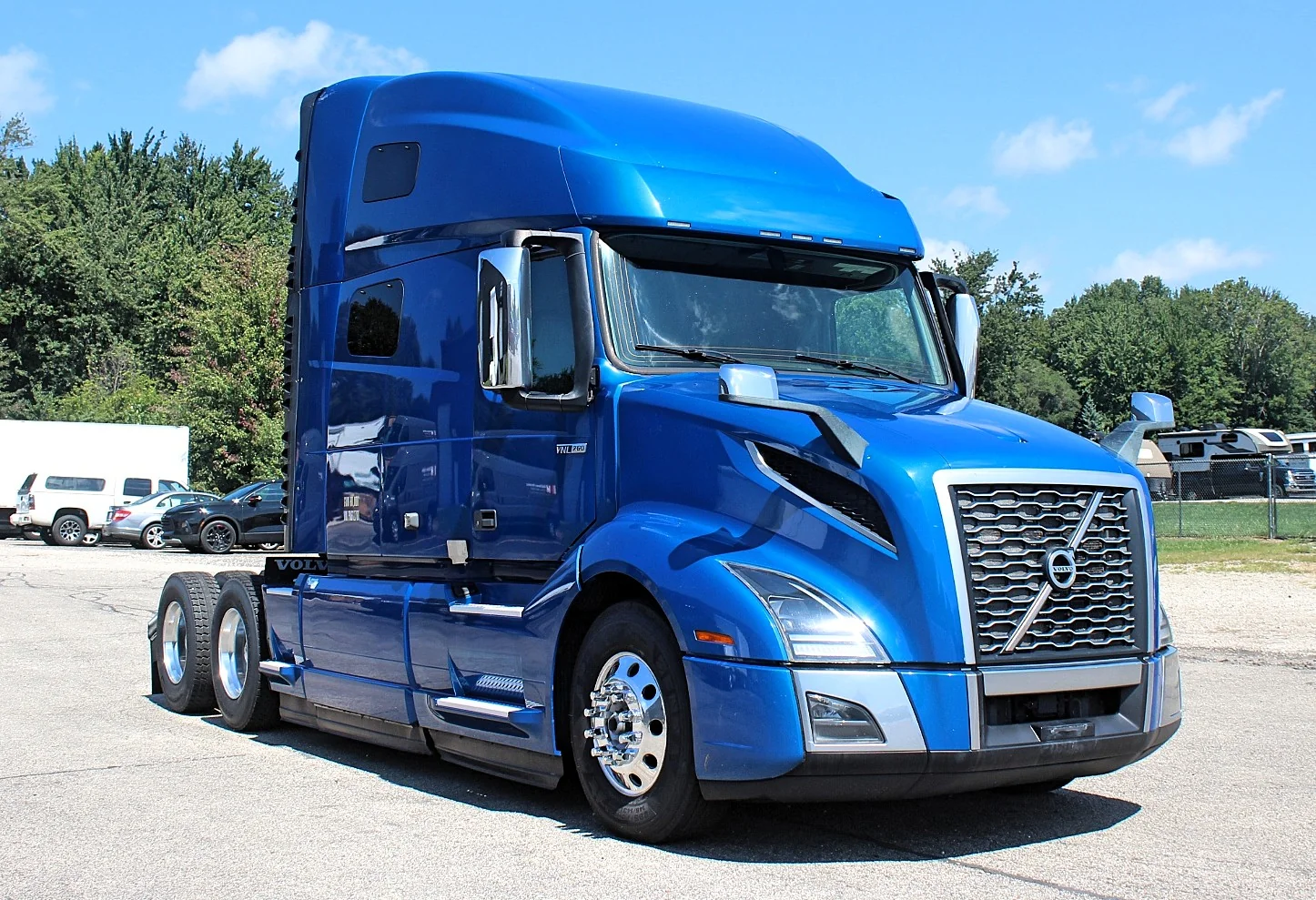 2023 Volvo VNL 760 semi truck for sale - front three-quarter exterior view