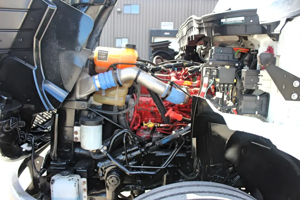 2020 International MV607 – Cummins engine and under-hood component view