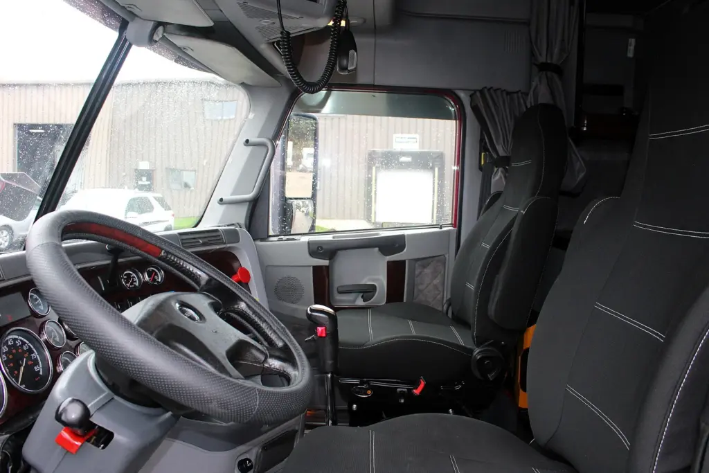 2020 Freightliner Coronado 132 Glider – driver and passenger seats inside the cab